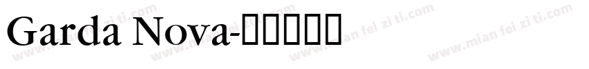 Garda Nova字体转换